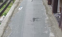 Terasa chaty v Onřejově